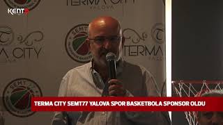 Terma Ci̇ty Semt77 Yalova Spor Basketbola Sponsor Oldu