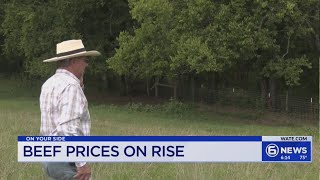 Cattle rancher on why beef prices are rising