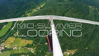 [ 4K ] Mid-Summer Looping ( Hang Gliding )