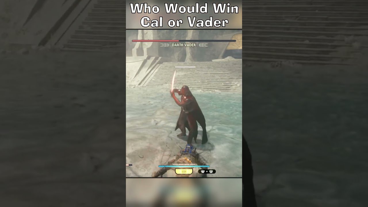 Cal Kestis Vs Darth Vader Ultimate Showdown Star Wars Jedi Survivor