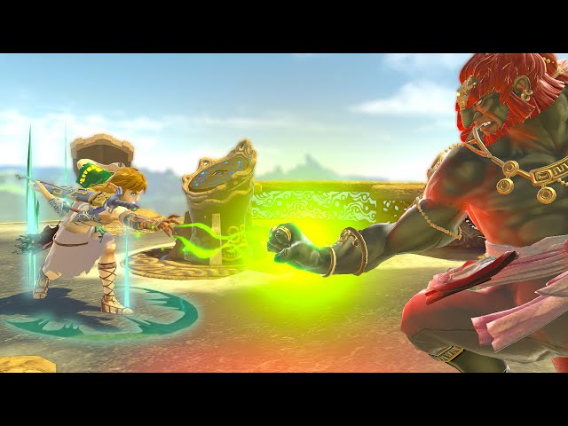 TOTK Zelda over Link [Super Smash Bros. Ultimate] [Mods]