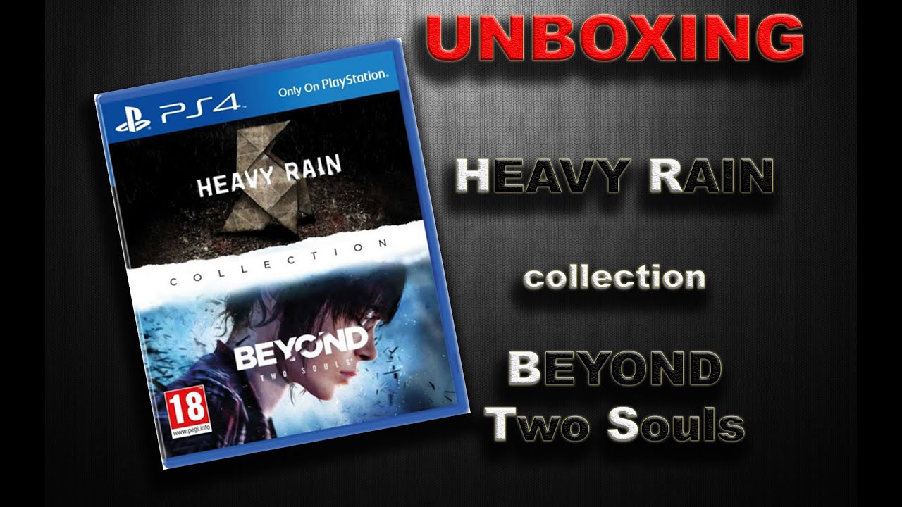 Unboxing:HEAVY RAIN/BEYOND TWO SOULS-COLLECTION HD-PS4 - YouTube