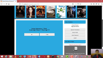 Tugas Akhir IMK - Pemesanan Tiket Bioskop Berbasis Web Oleh Yoga Adhitya Kurniawan (17630253)