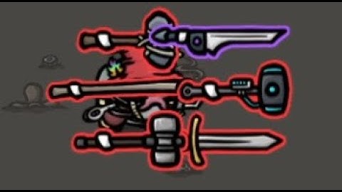 Getting to Wave 30 as the Gladiator in Brotato Endless Mode