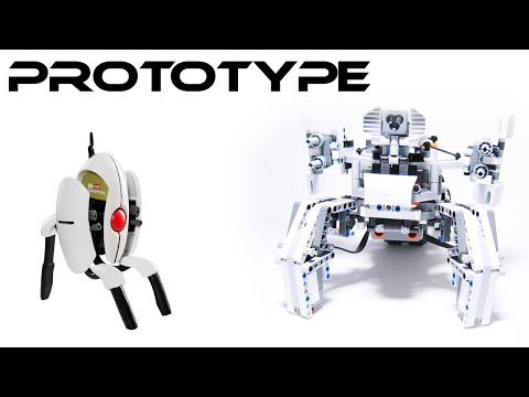 MOC NXT - Portal Turret Prototype