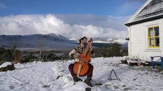 Video thumbnail of "Scots Wha Hae on Viola da Gamba by Robert Burns (Hae Tuttie Tattie) - Patrick Dexter"