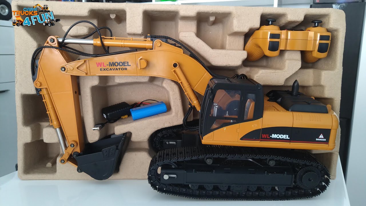 New WLtoys Excavator 16800 | First Run | Unboxing | Cars