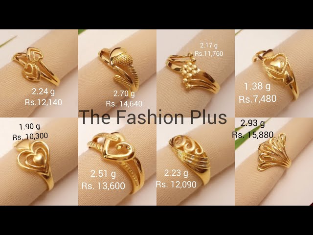 Wholesaler of 22kt gold simple ring design | Jewelxy - 223919