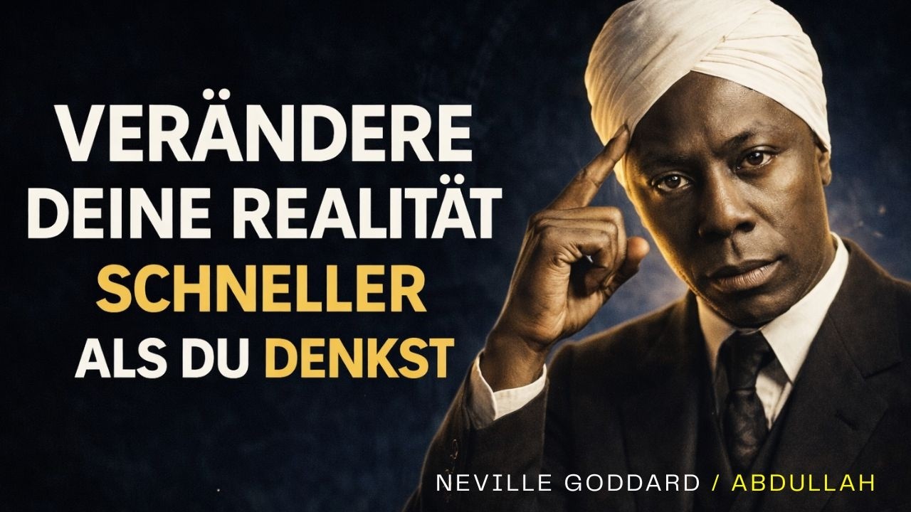 NEVILLE GODDARD — DAS VERÄNDERT DEINE REALITÄT SCHNELLER ALS DU DENKST