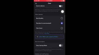 كيفية تقليل استهلاك الإنترنت في تطبيق ديسكورد (على الهاتف المحمول) screenshot 3