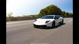 Chasing Lamborghini Murcielago SV | Start Up - Highway