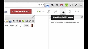How Do You Set Lower Bandwidth For A Google Hangout On Air?