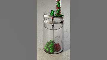 IcoSphere Sorting Machine!! 😮 | Satisfying Animation #shorts