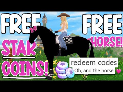 *WORKING* FREE STAR COINS CODE, FREE HORSE CODE, & FREE STAR RIDER CODE!! STAR STABLE 🐴