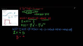 Solving System Response Using Laplace & Time Shift Theorem