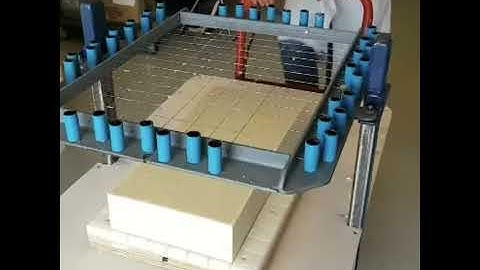 Cold processed soap cutting process