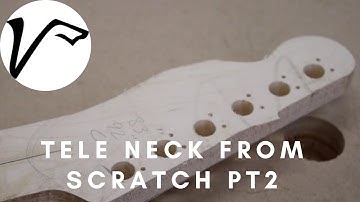 Building a Replacement Tele Neck from Scratch Part 2