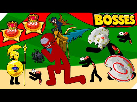 Видео: 299-300 Boss LVL БЕШЕНЫЙ ВРАГ! МАКСИМАЛЬНЫЙ УРОВЕНЬ! Stick war legacy