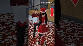 Selamat natal dan tahun baru taiga 🥳🥳#sakuraschoolsimulator #yutadanmio #sakura #fypシ #shorts