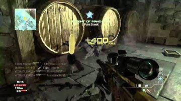 MW3 GOLD AS50 No SCOPE FEED!