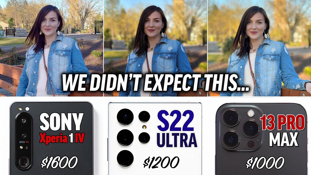 BEST Camera EVER? Xperia 1 IV vs iPhone 13 Pro vs S22 Ultra!