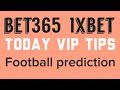 1xbet football prediction today VIP betting tips and ...