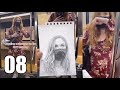 NYC Subway Sketch Reactions #8 | Devon Rodriguez