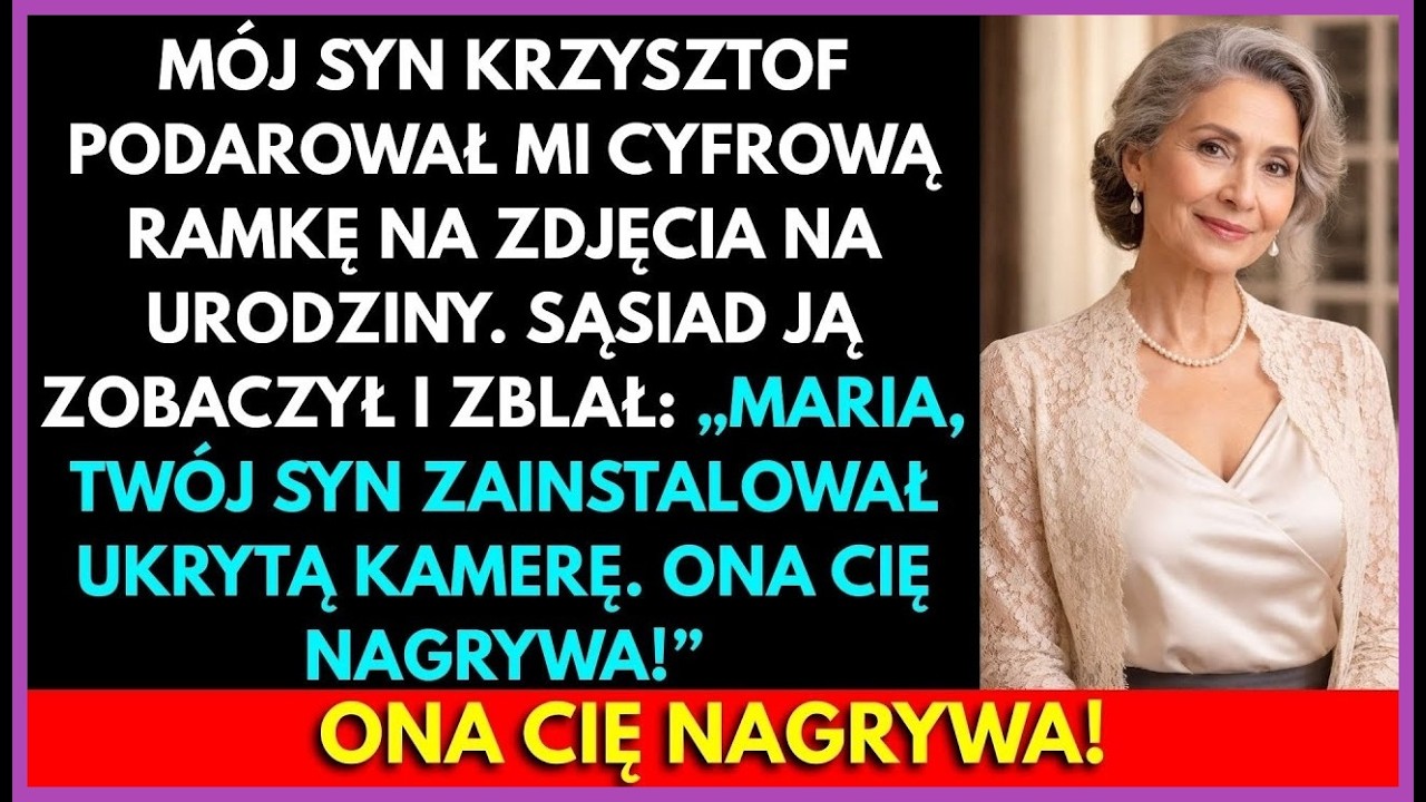 „Żeby Mama Nigdy Nie Była Sama”. Ramka Miała Kamery. Nagrywała Mnie…