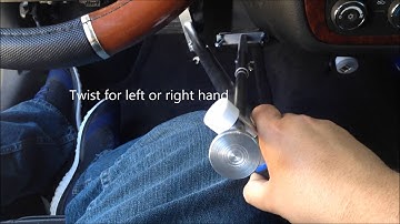 QuicStick Portable Hand Controls- How to use