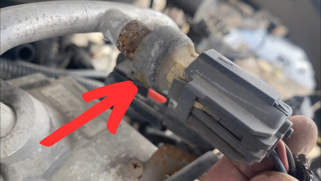 A/C Refrigerant Pressure Sensor Dodge RAM 5.7L 1500 2002-2008 Location and Replacement