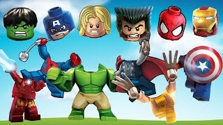 Wrong Heads Top Superheroes Of Lego Marvel Game