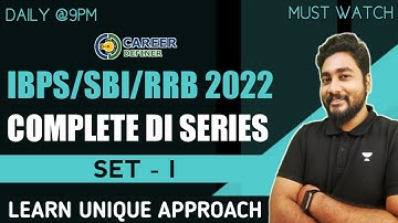 Data Interpretation Shortcut Techniques For Bank Exams 2022 || Set-I || Daily 9pm || Career Definer