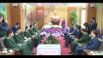 Lãnh đạo Bộ Quốc phòng thăm và chúc Tết tại Thái Nguyên