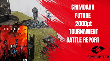 One Page Rules GRIMDARK FUTURE 2000pt Battle Report!