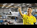 Cristiano Ronaldo’s $65M G650: How His Ultra-Luxury Jet Is Built From Scratch