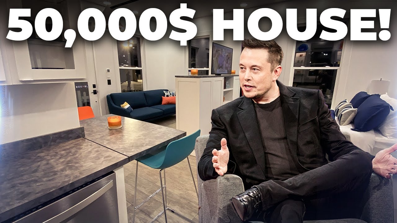 Inside Elon Musk's K Folding House!