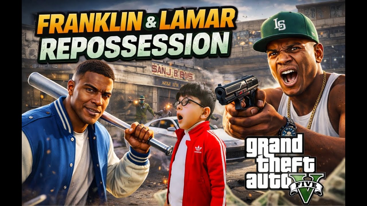 Franklin & Lamar - Repossession GTA 5 Mission #2