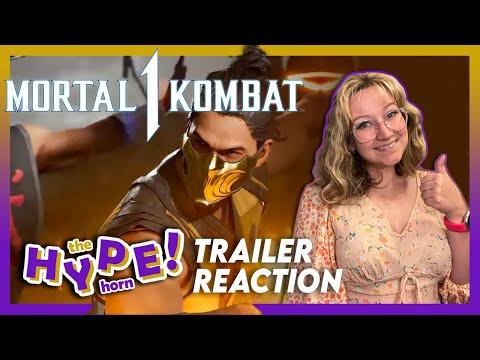 Mortal Kombat 1 GAMEPLAY Trailer Reaction!! Fatalities Galore!! - Summer Game Fest - The Hype Horn