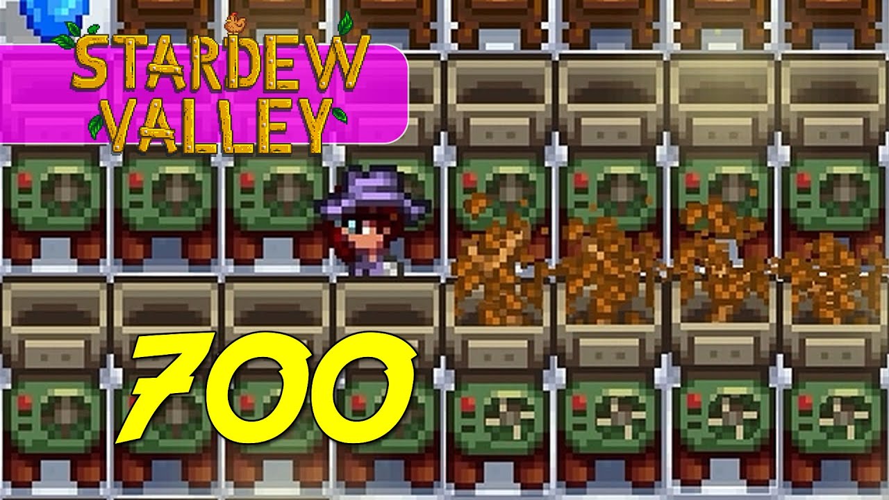 Stardew Valley - Let's Play Ep 700 - WOOD CHIPPERS