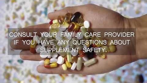 Operation Supplement Safety