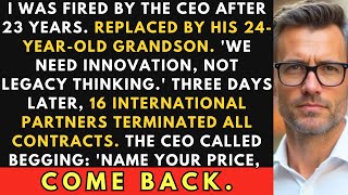 CEO's Fatal Mistake Replacing Me With His Gen Z Grandson—I Revoked 38 Patents Worth $875M