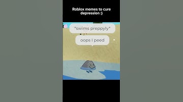 Roblox memes to cure depression :))