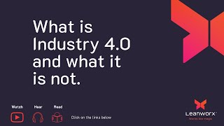 What is Industry 4.0 and what it is not 