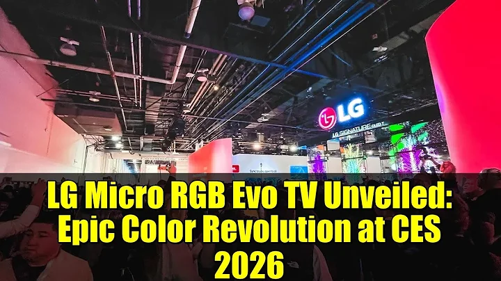 LG Micro RGB Evo TV Unveiled: Epic Color Revolution at CES 2026