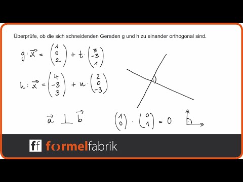 Video: Warum Orthogonalität wichtig ist?