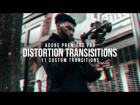 Distortion Glitch Transitions Pack | Adobe Premiere Pro CC 2019