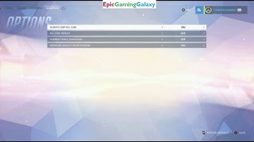 Tutorial For How To Enable The Always Skip Kill Cam Setting In The Overwatch Beta