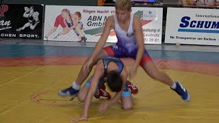 Wrestling / Ringen, Jugend B, BM Chemnitz 2022, Freestyle, 48 kg, Weiß -  Avaisov