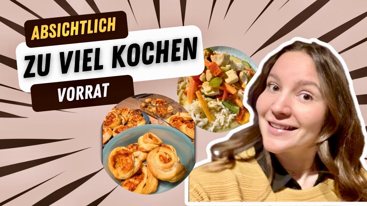 Bewusst zu viel kochen