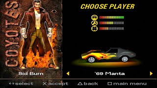 Vigilante 8 (ps1) walkthrough Sid Burn